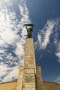 Editorial, Liberty or Freedom Statue in Budapest, Hungary Royalty Free Stock Photo